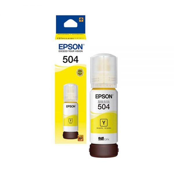 Botella de Tinta Amarilla EPSON 504